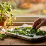 Basilic : récoltez vos feuilles avant le froid et congelez-les pour préserver leurs arômes