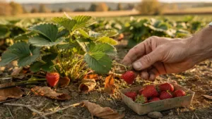 Fraises en automne : en Alsace, la sécheresse prolonge exceptionnellement les récoltes
