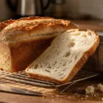 Pain maison sans pétrissage : une recette à quatre ingrédients dans un moule à cake