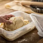 Pâte à tarte sucrée : préparez-la sans robot en secouant une boîte hermétique