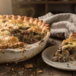 Tourte aux champignons : le vrai réconfort d’automne dès la première bouchée